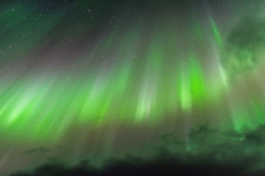Aurora boreal northern ights