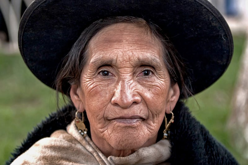 Fotografía de rostro en Bolivia