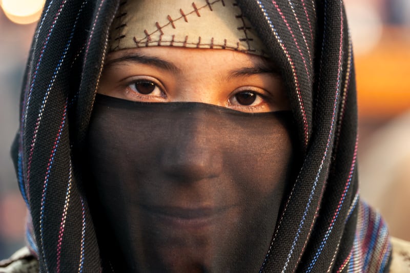 Fotografía de rostro en Bolivia